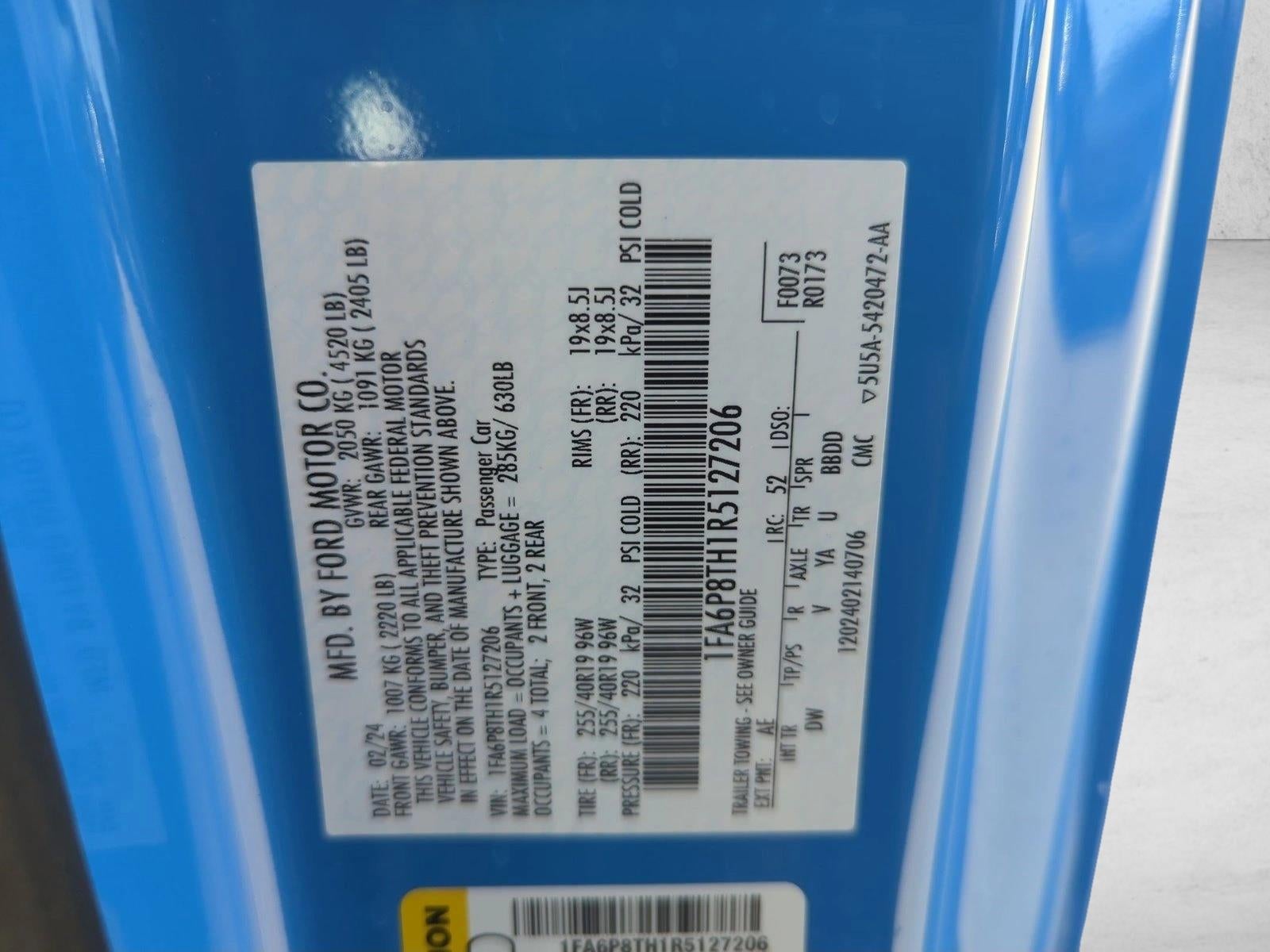 2024 Ford Mustang EcoBoost