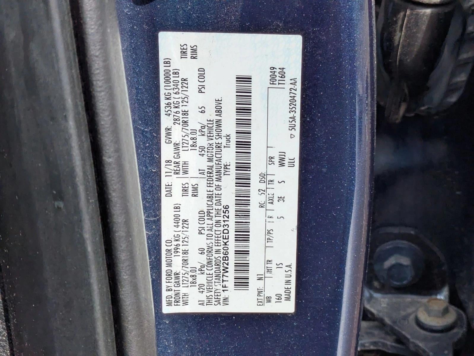 2019 Ford Super Duty F-250 SRW XL