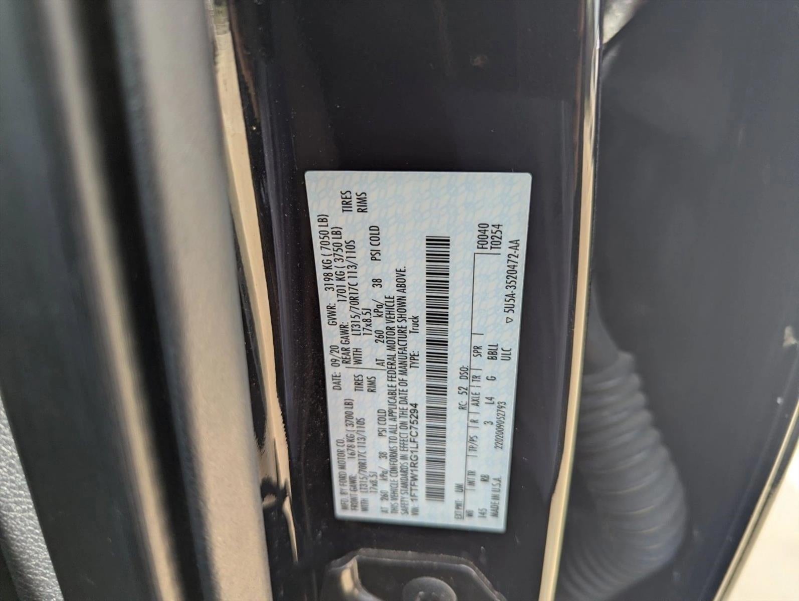 2020 Ford F-150 Raptor