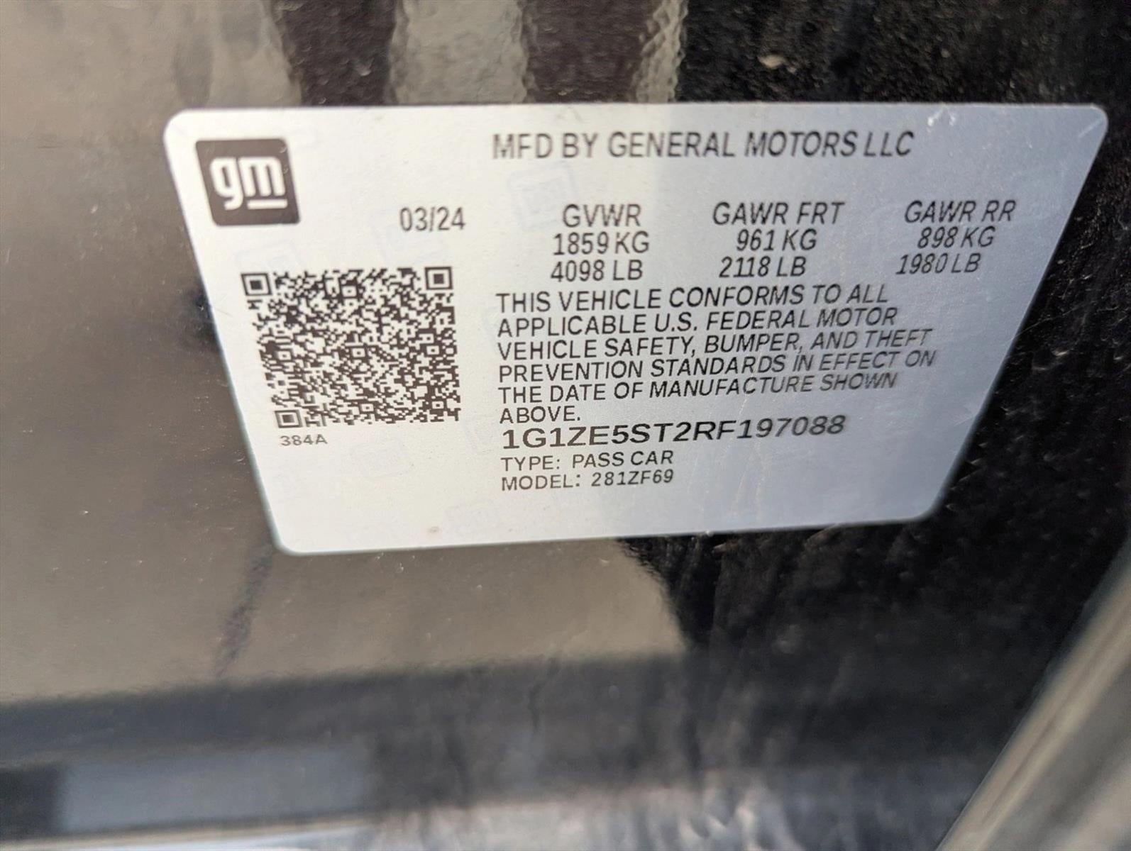 2024 Chevrolet Malibu 2LT