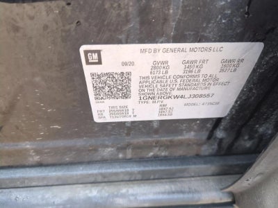 2020 Chevrolet Traverse LT Cloth