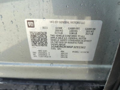 2023 Chevrolet Traverse LT Cloth