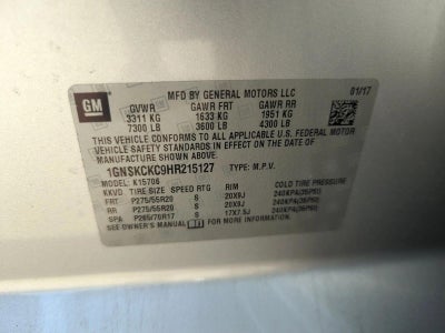 2017 Chevrolet Tahoe Premier