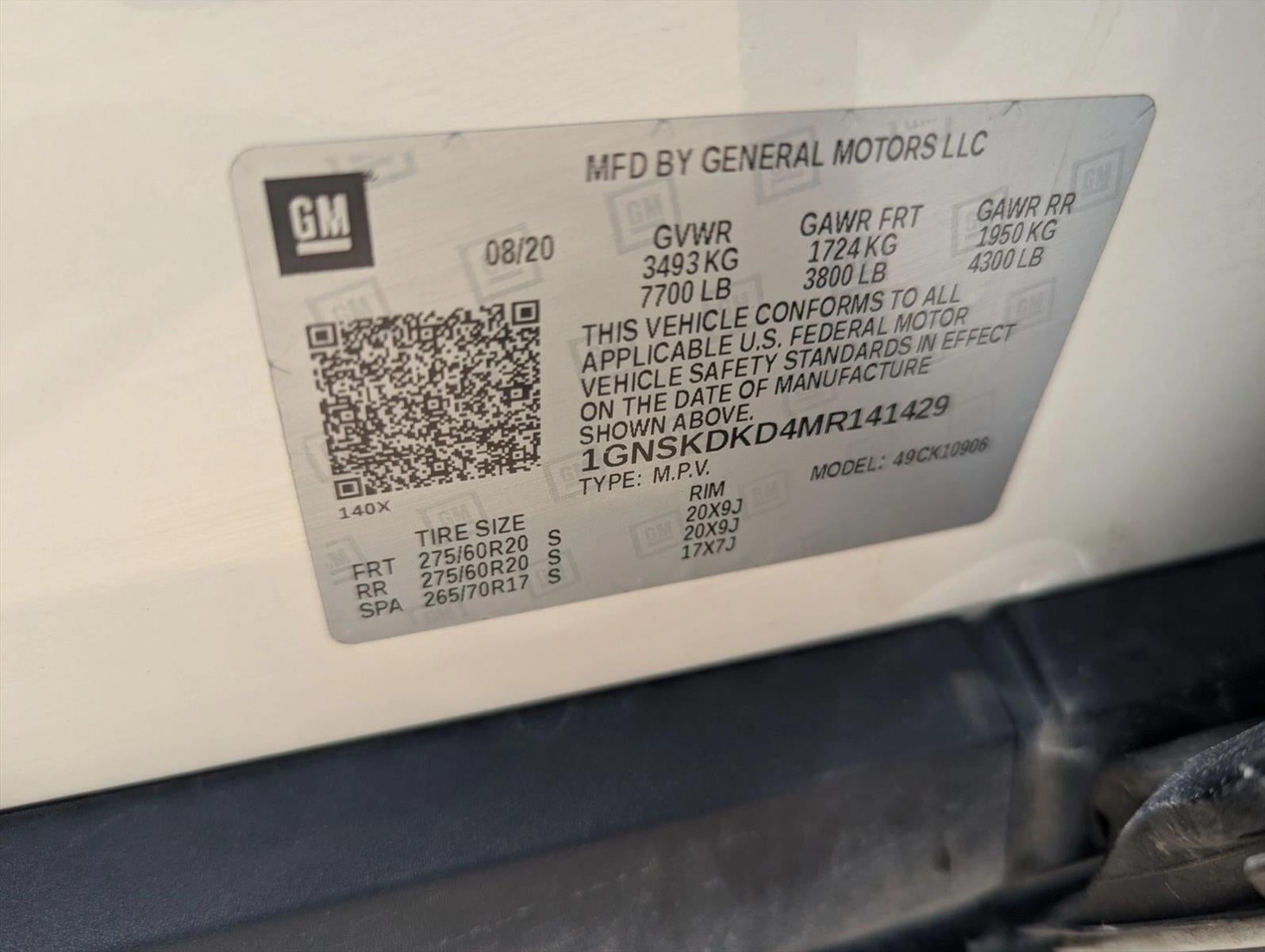 2021 Chevrolet Suburban Z71