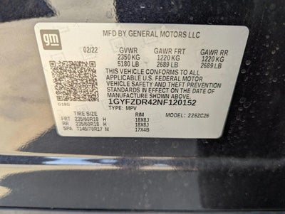 2022 Cadillac XT4 Premium Luxury