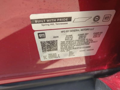 2026 Cadillac XT5 Premium Luxury