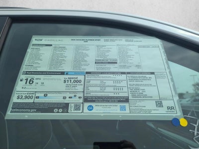 2026 Cadillac Escalade Platinum Sport