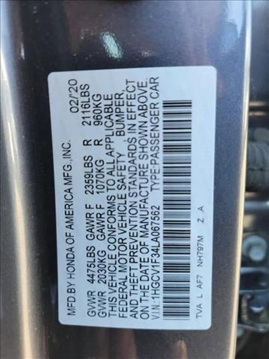 2020 Honda Accord Sport