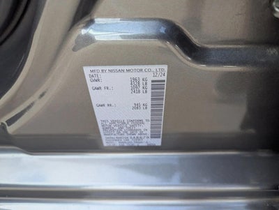 2025 Nissan Altima SV FWD