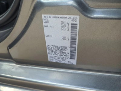 2025 Nissan Altima SV