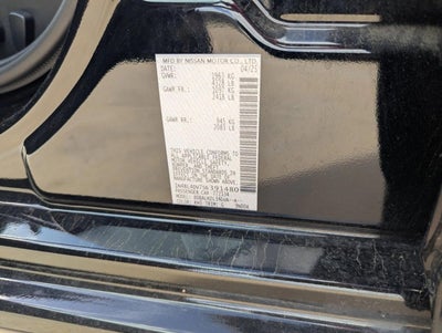 2025 Nissan Altima SV FWD