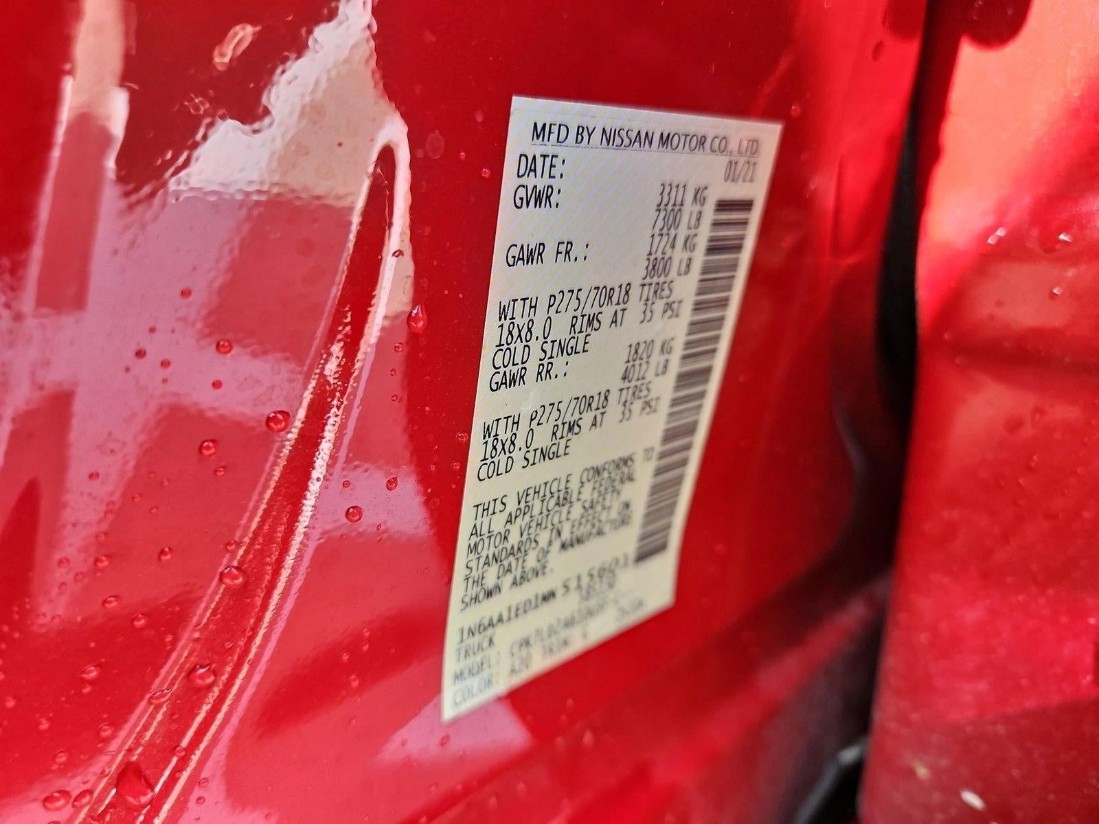 2021 Nissan Titan PRO-4X