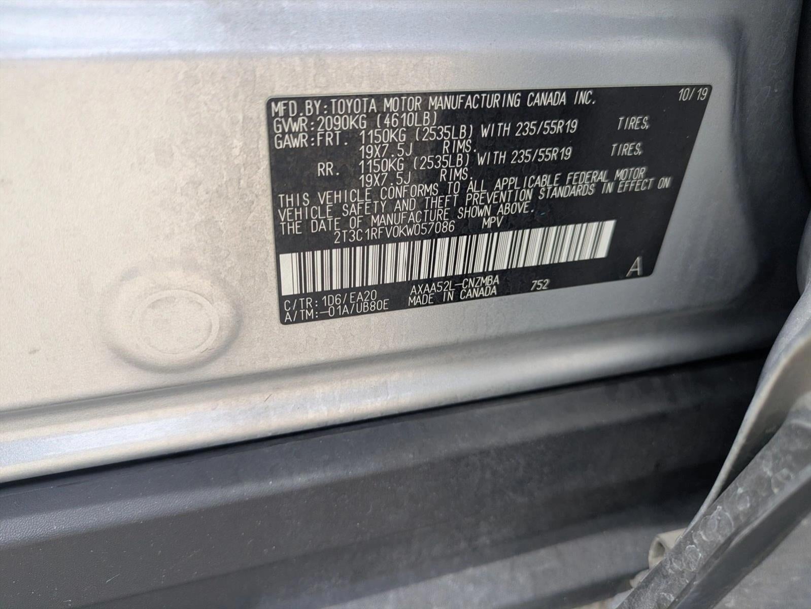 2019 Toyota RAV4 XLE Premium