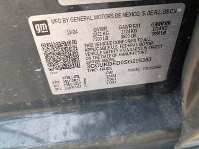 2025 Chevrolet Silverado 1500 LT