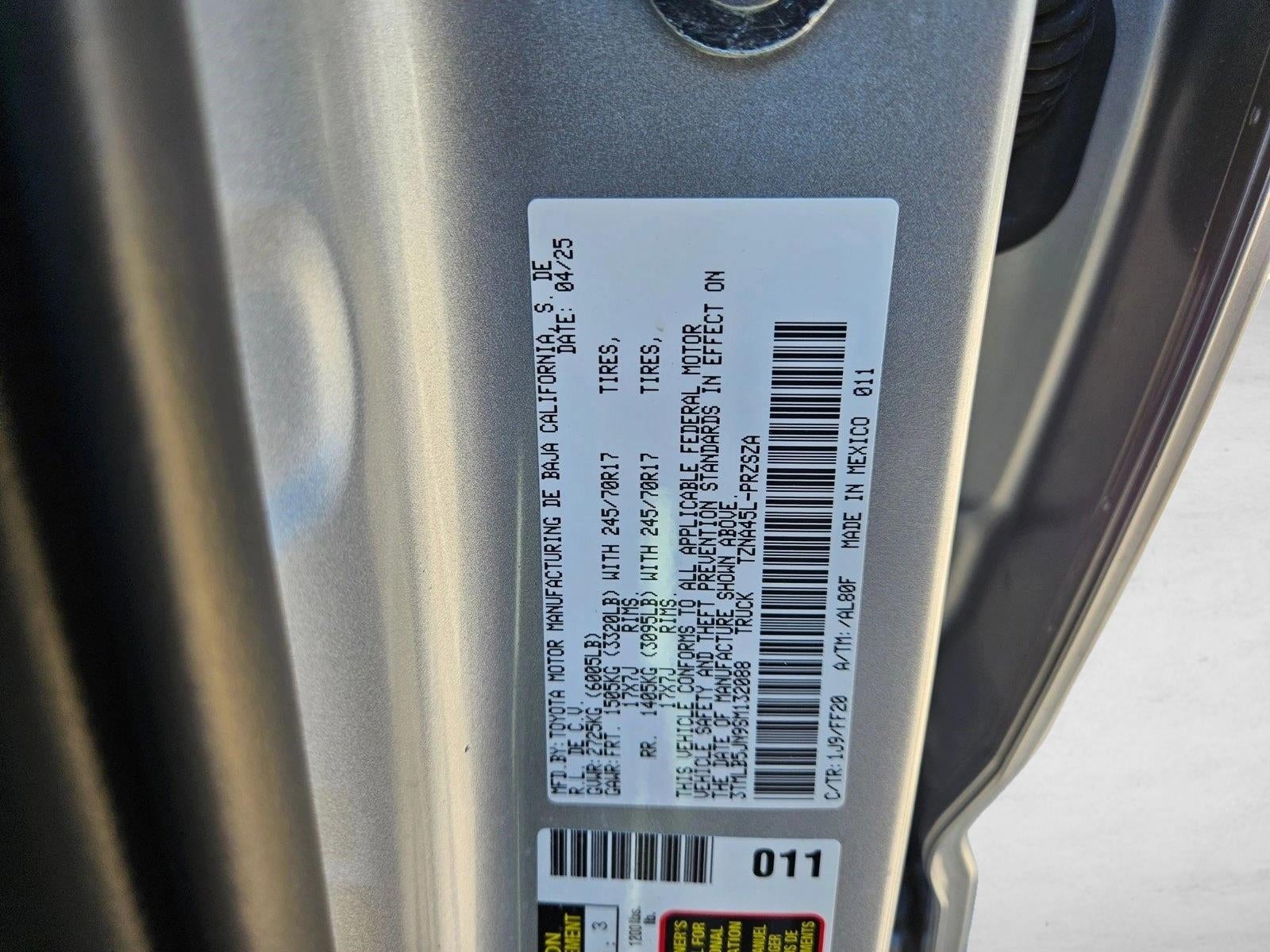 2025 Toyota Tacoma SR5