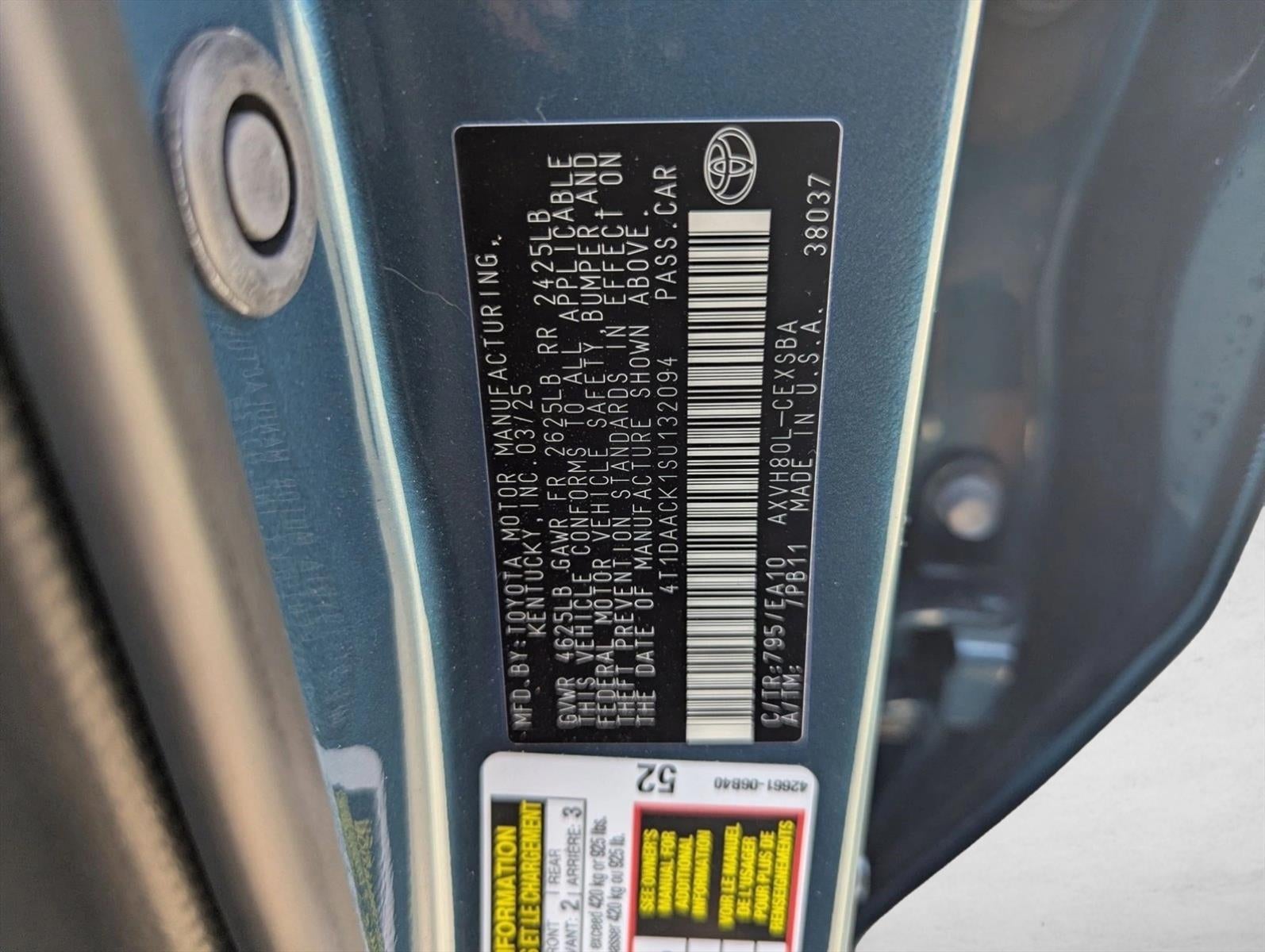 2025 Toyota Camry LE