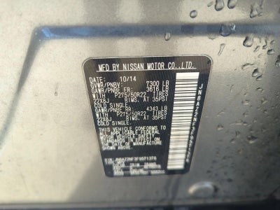 2015 INFINITI QX80 NA