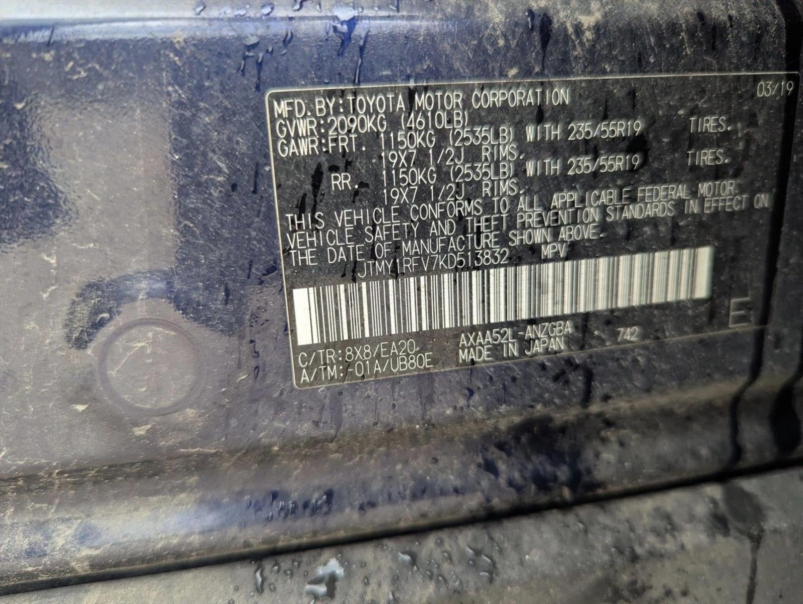 2019 Toyota RAV4 Limited