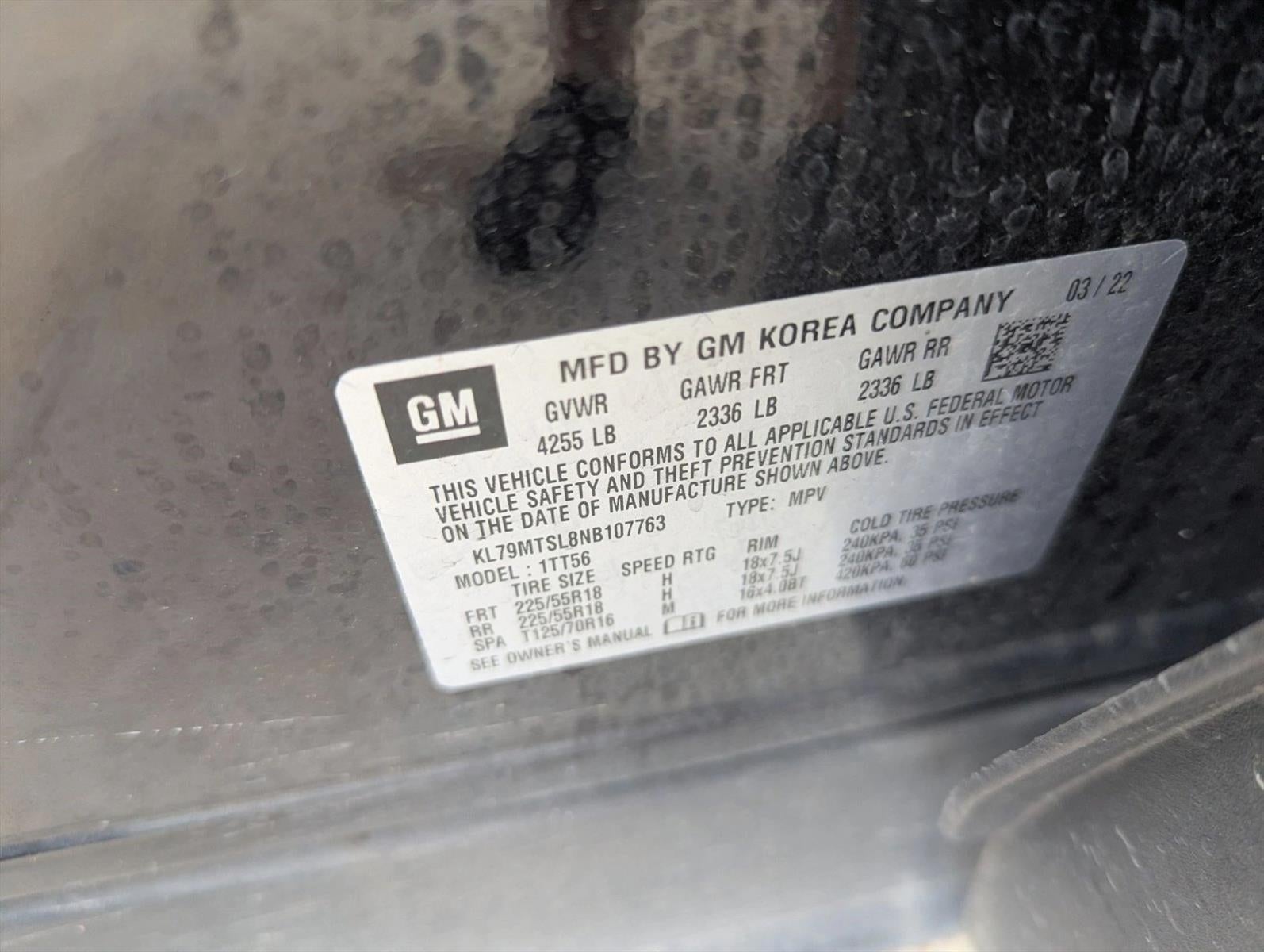 2022 Chevrolet Trailblazer RS