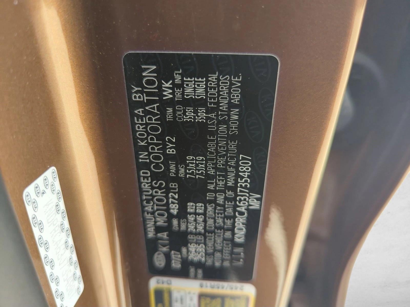 2018 Kia Sportage SX Turbo