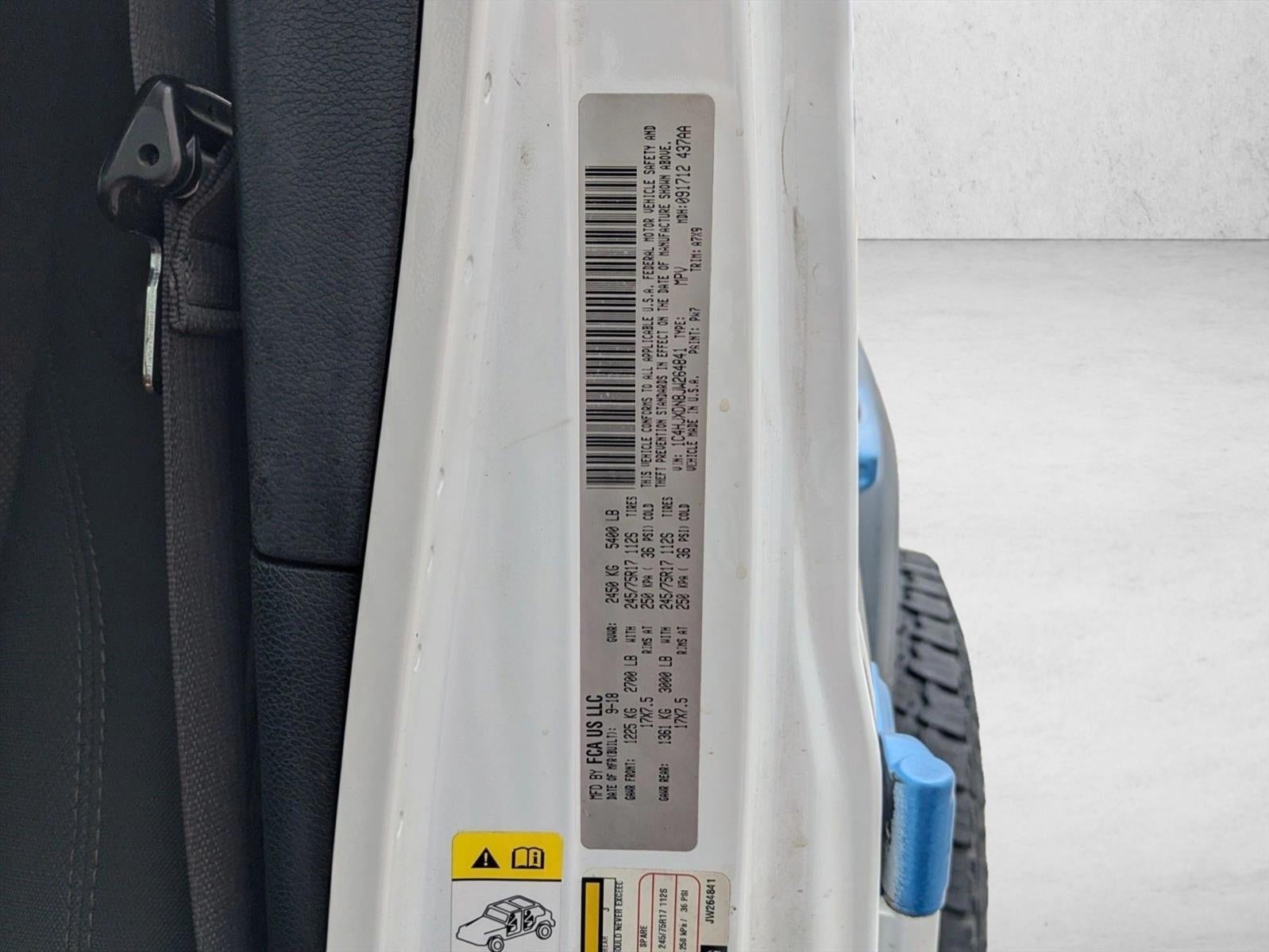 2018 Jeep Wrangler Unlimited Sport 4x4