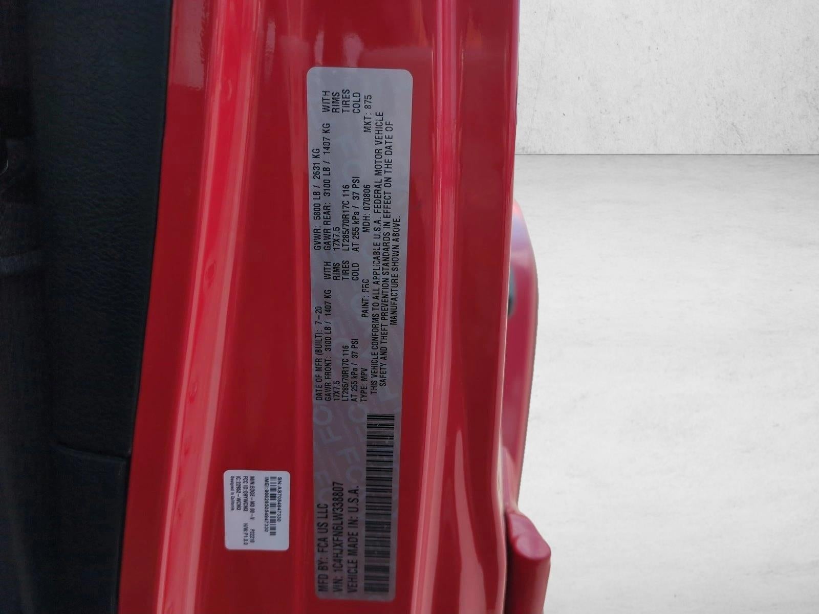 2020 Jeep Wrangler Unlimited Rubicon 4x4