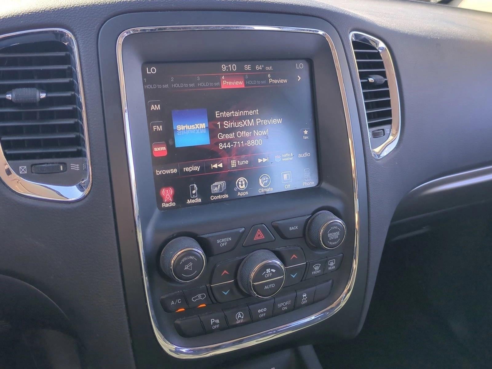 2017 Dodge Durango SXT RWD