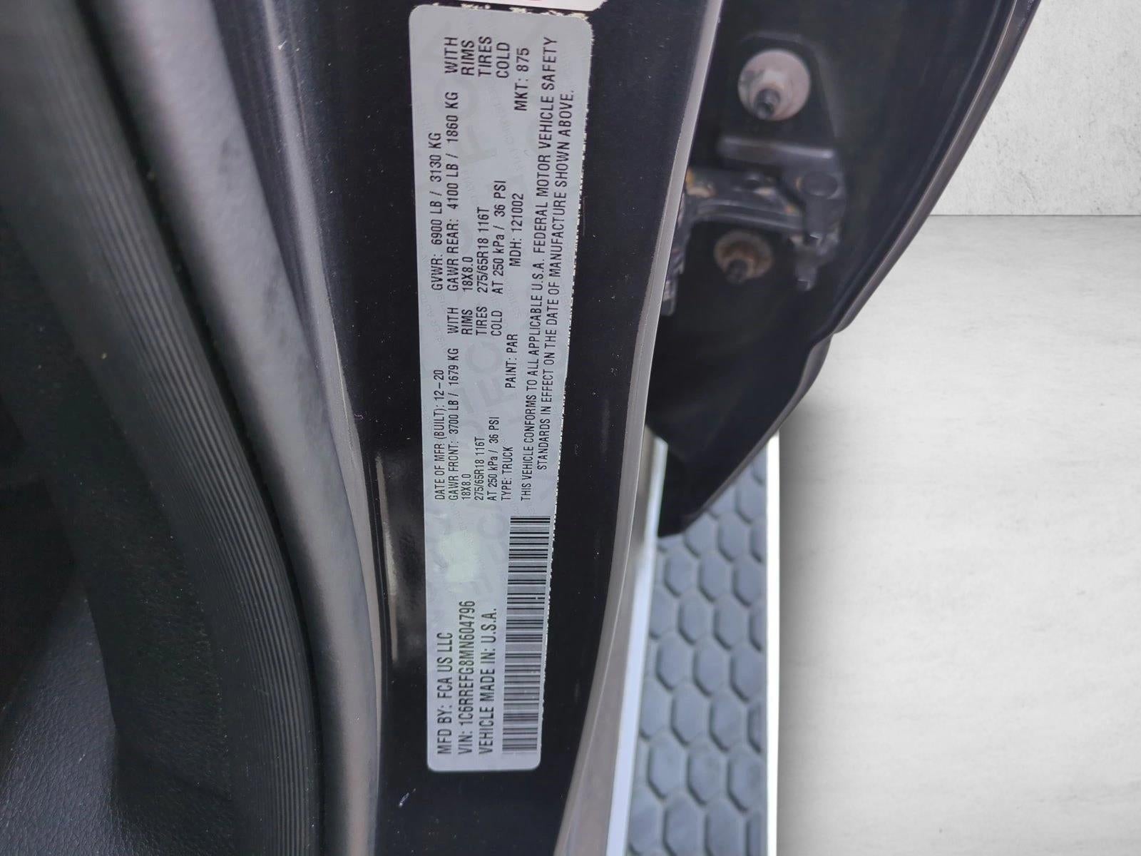 2021 RAM 1500 Lone Star 4x2 Crew Cab 5'7" Box