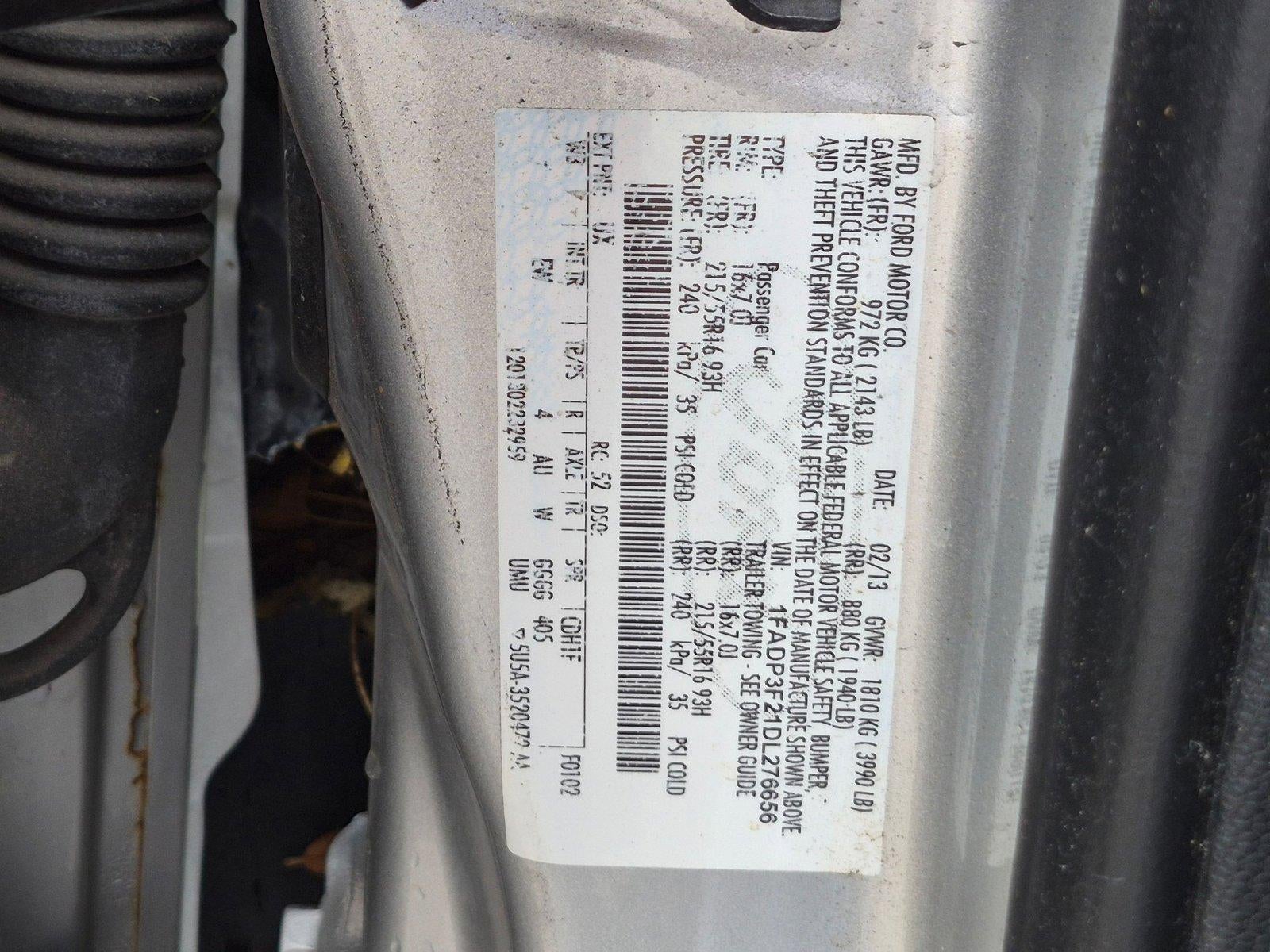 2013 Ford Focus 4dr Sdn SE