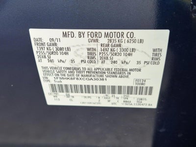 2012 Ford Explorer 4WD 4dr Limited