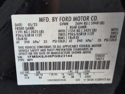 2023 Ford Explorer Timberline 4WD