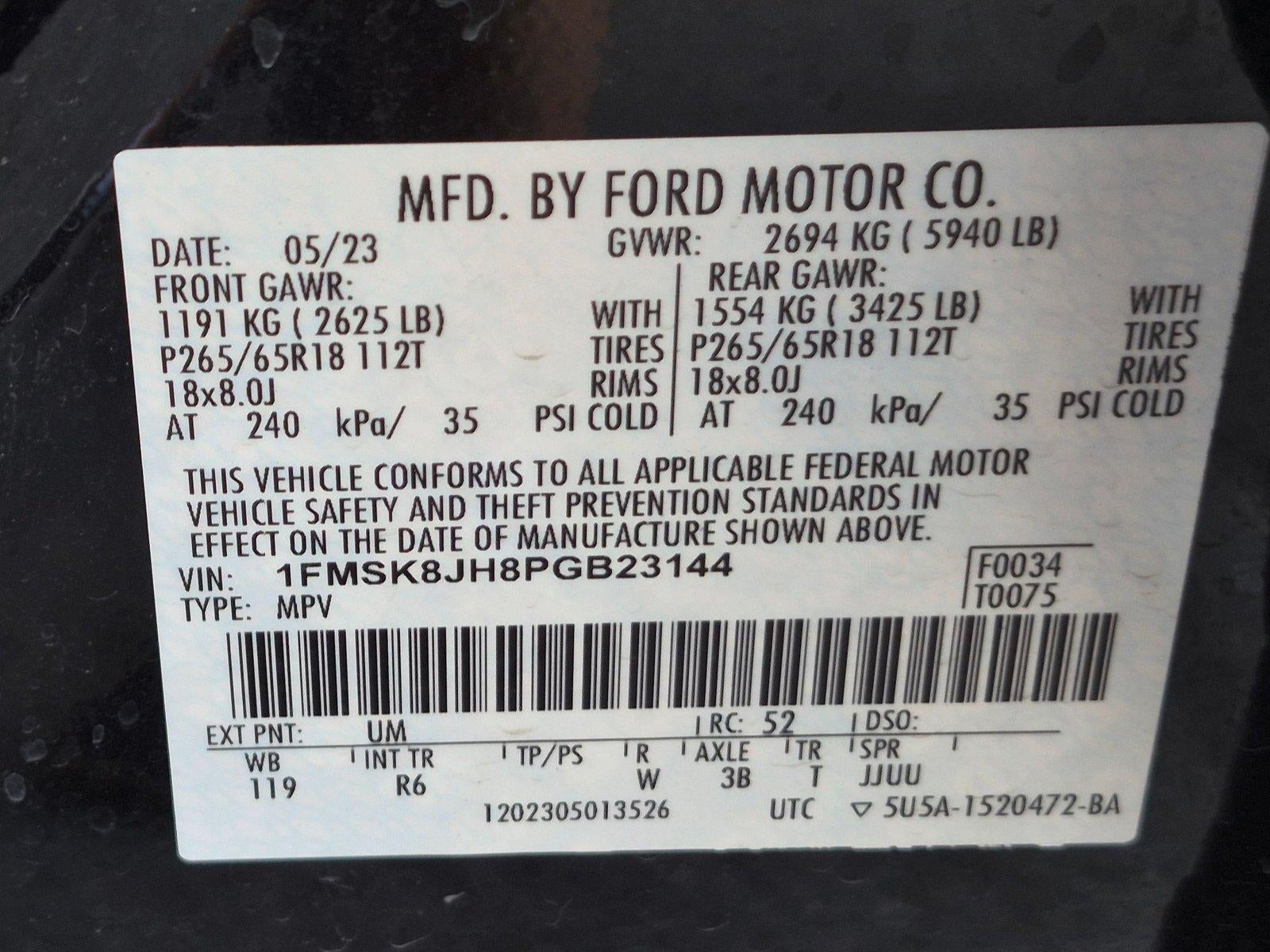 2023 Ford Explorer Timberline 4WD
