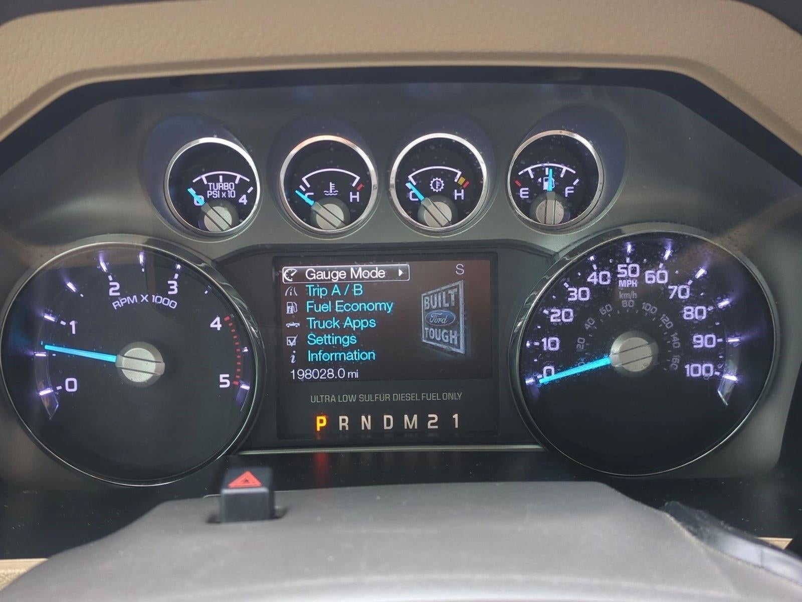 2012 Ford Super Duty F-250 SRW 4WD Crew Cab 6-3/4 Ft Box Lariat