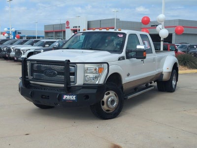 2012 Ford Super Duty F-350 DRW 4WD Crew Cab 8 Ft Box King Ranch