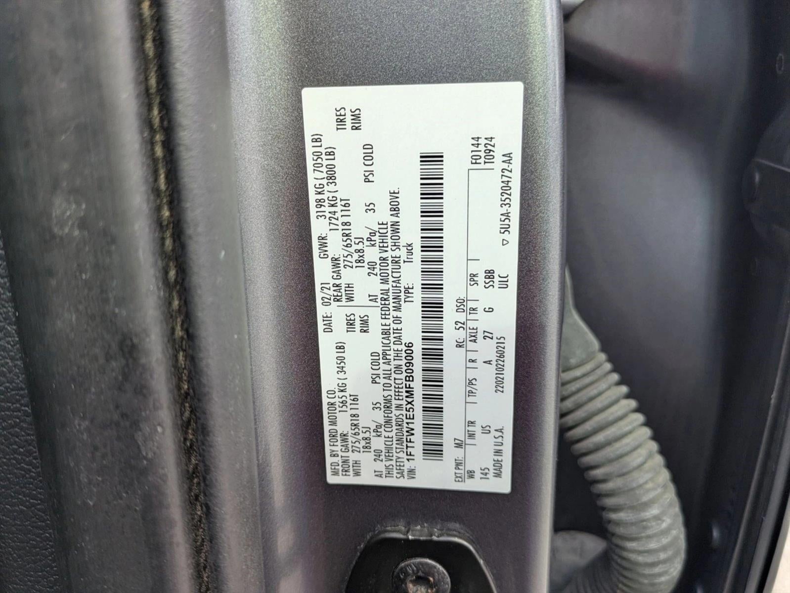 2021 Ford F-150 XLT 4WD SuperCrew 5.5' Box