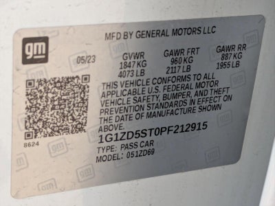 2023 Chevrolet Malibu 4dr Sdn 1LT