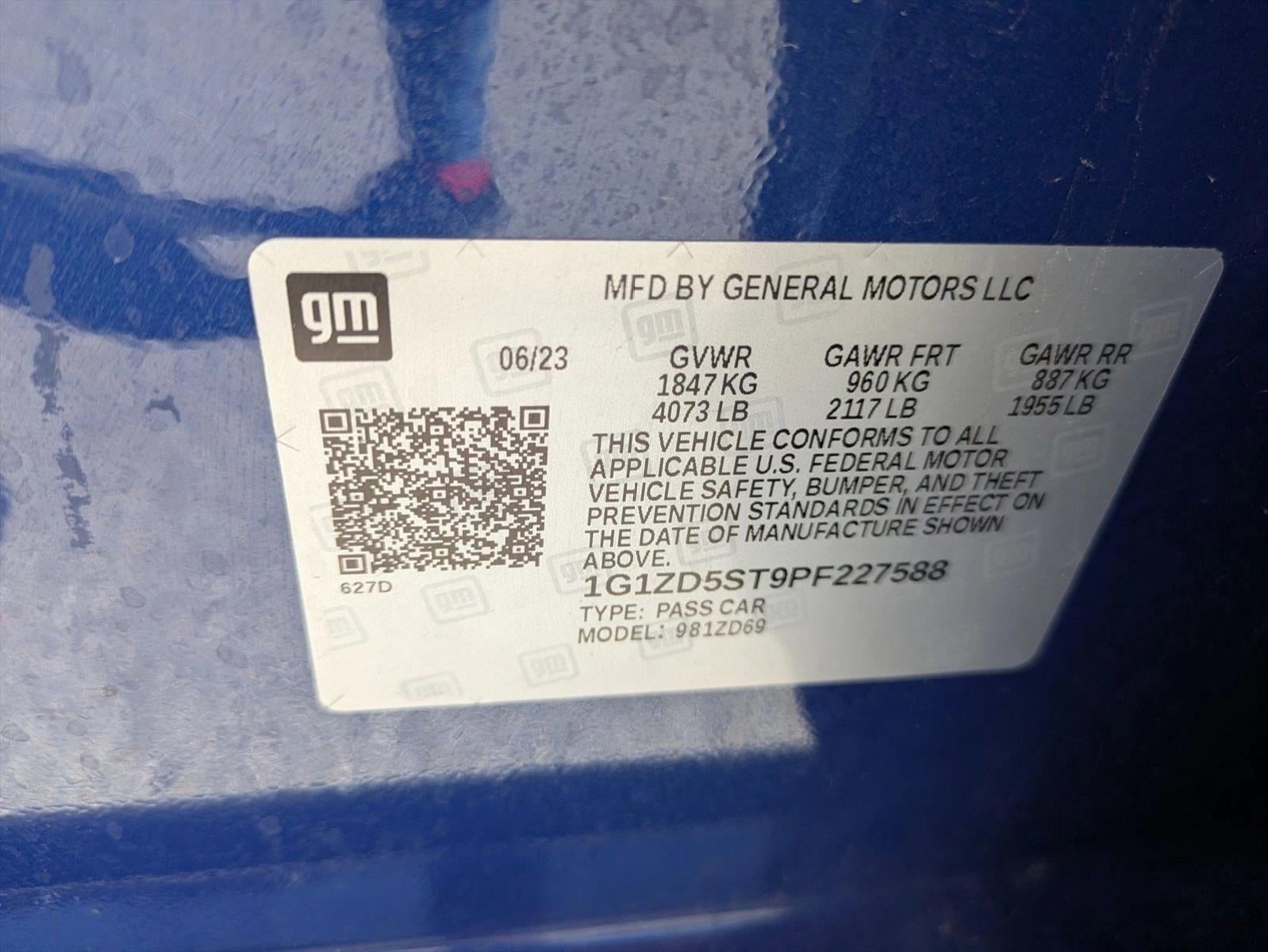 2023 Chevrolet Malibu 4dr Sdn 1LT