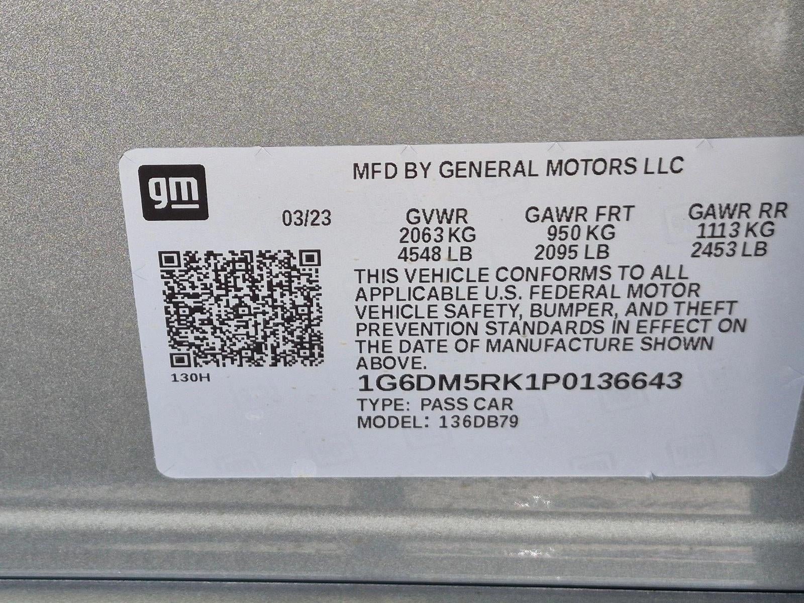 2023 Cadillac CT5 4dr Sdn Luxury