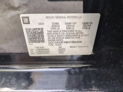 2019 Chevrolet Silverado 2500 HD Crew Cab Standard Box 4-Wheel Drive High Country