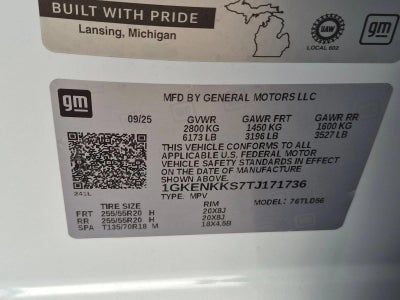 2026 GMC Acadia FWD Elevation