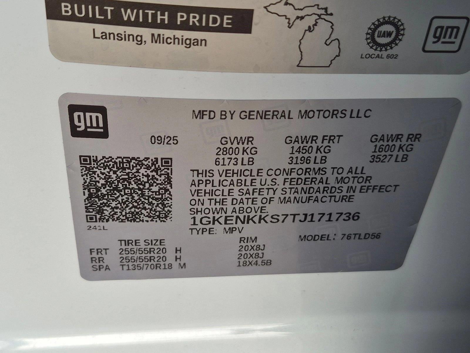 2026 GMC Acadia FWD Elevation