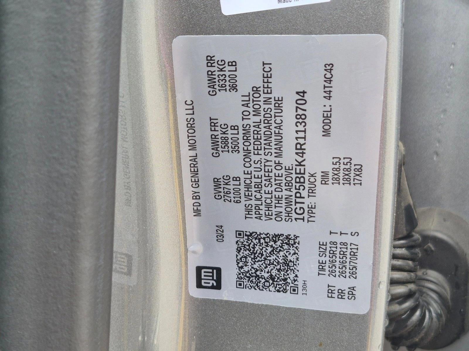 2024 GMC Canyon Crew Cab Short Box 2-Wheel Drive Elevation