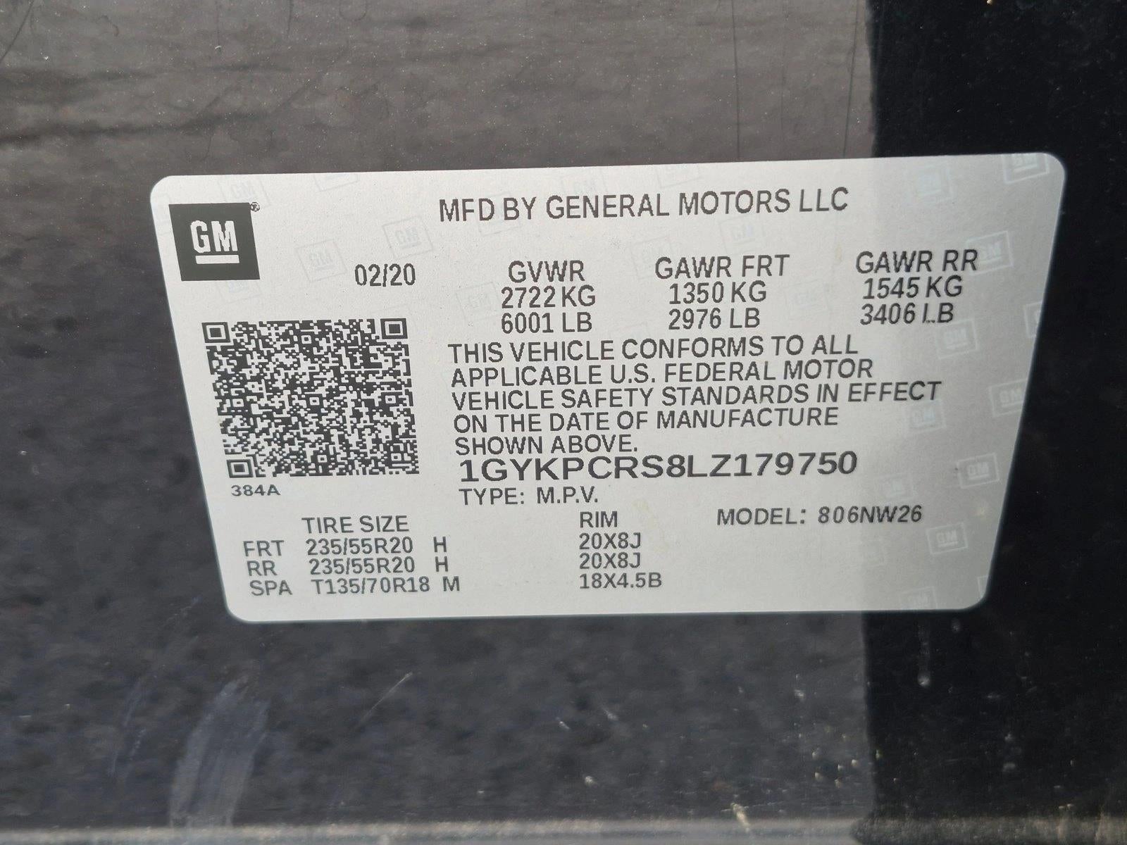 2020 Cadillac XT6 FWD 4dr Premium Luxury