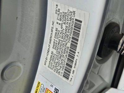 2018 Honda Accord Sedan LX CVT