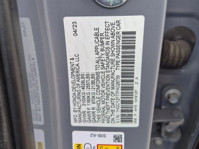 2023 Honda Accord Hybrid Sport-L Sedan