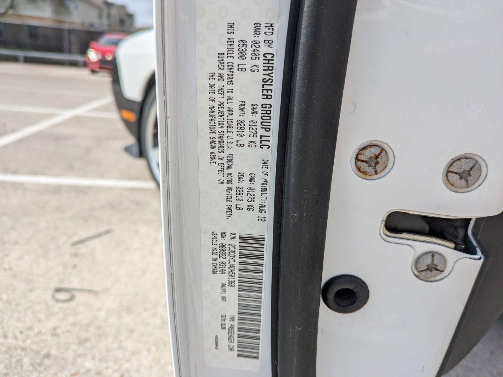 2013 Dodge Challenger 2dr Cpe SRT8