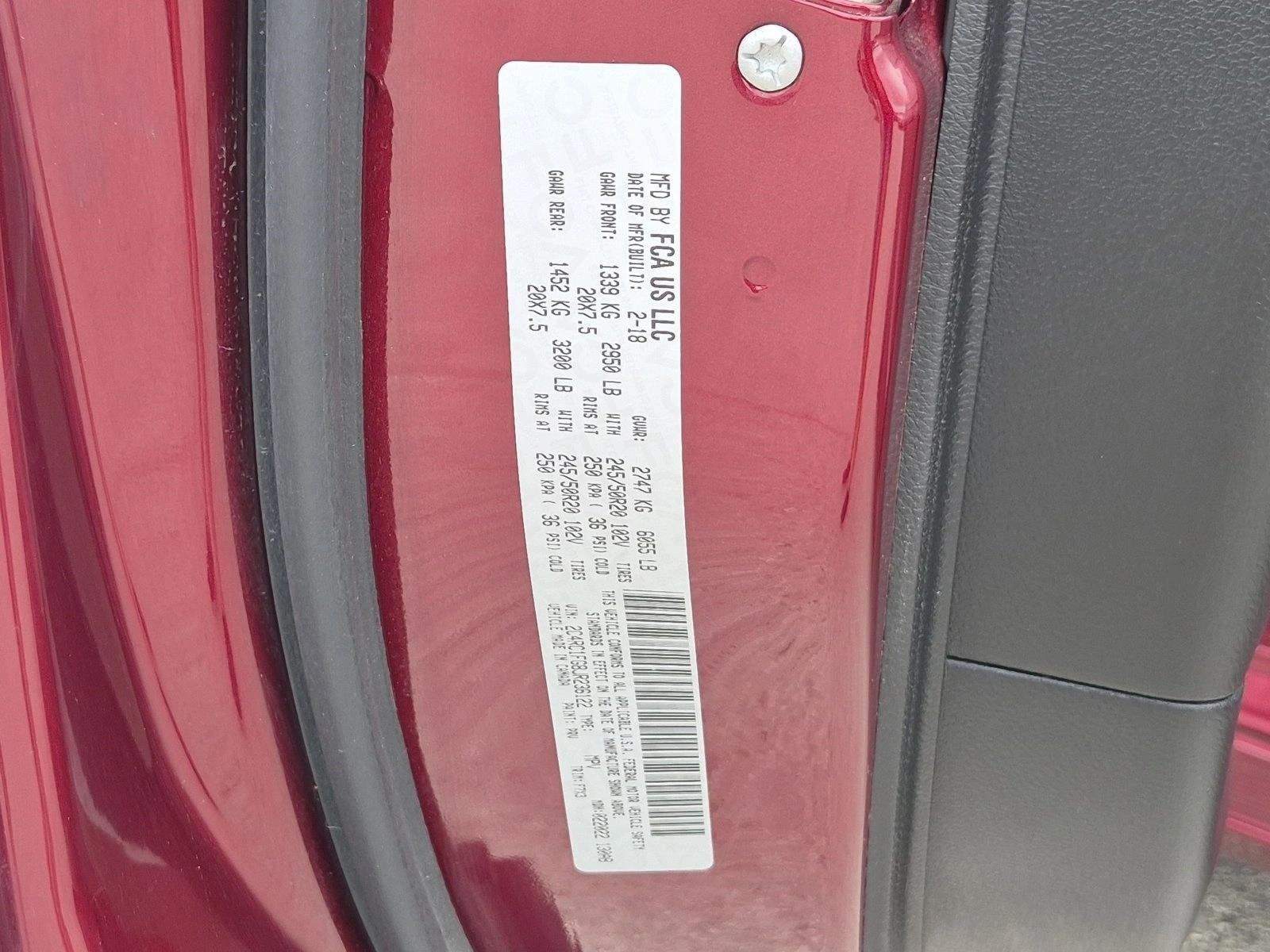 2018 Chrysler Pacifica Touring Plus FWD