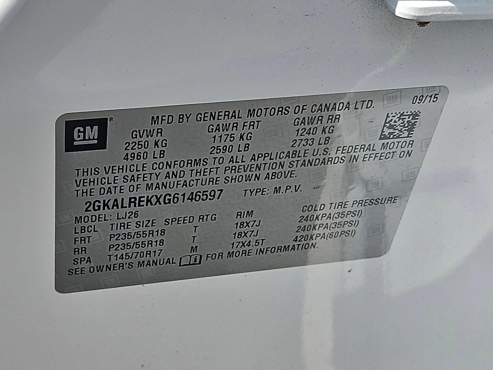 2016 GMC Terrain FWD Denali