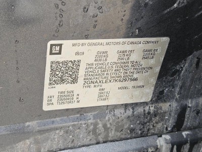 2019 Chevrolet Equinox FWD LT