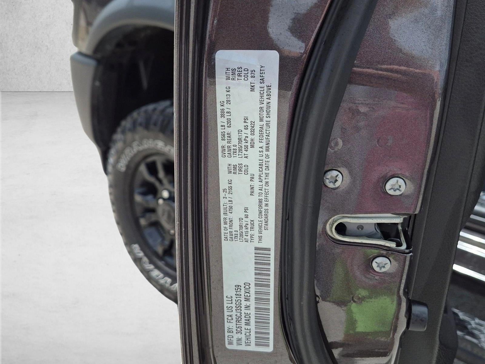 2025 RAM 2500 Tradesman 4x4 Crew Cab 6'4" Box